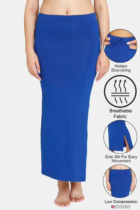 Rosaline All Day Cut And Sew Saree Inskirt - Orchid Blue — image 7